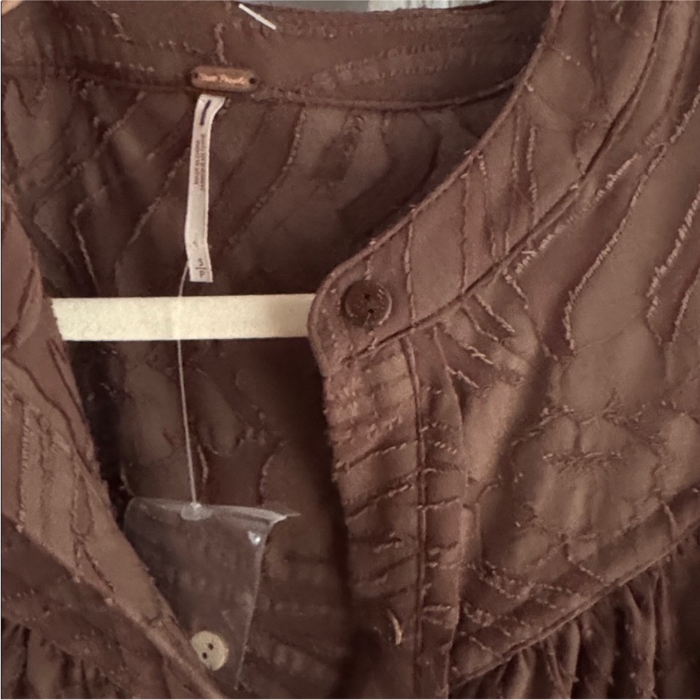 Free People Can’t Stop Dreaming Oversized Tunic Top - Picture 5 of 11